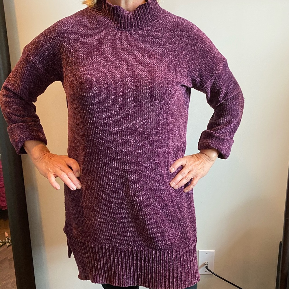 brave soul chenille tunic